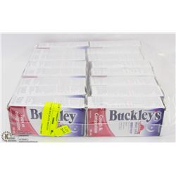 LOT OF BUCKLEY'S MEDICINES