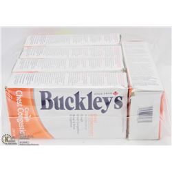 LOT OF BUCKLEY'S MEDICINES