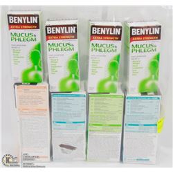 LOT OF BENYLIN MEDICINES