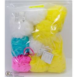 LOT OF NEW LOOFAHS