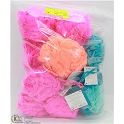 LOT OF NEW LOOFAHS
