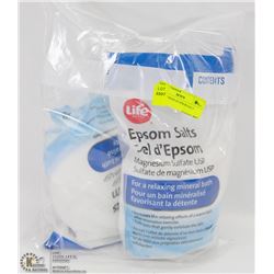 LOT OF 2 BAGS OF EPSOM SALT