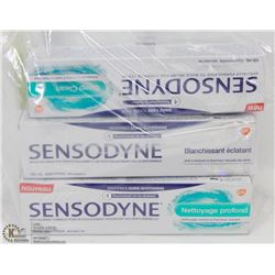 LOT OF SENSODYNE TOOTHPASTE