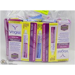 LOT OF VAGISIL ANTI-ITCH CREAM
