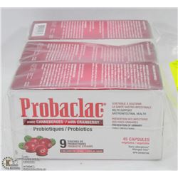 LOT OF PROBACLAC PROBIOTICS