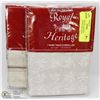 Image 1 : 2 NEW PAIRS OF (4) ROYAL HERITAGE PILLOW CASES