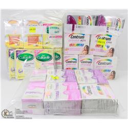 LARGE FLAT OF ASSORTED PRENATAL AND OTHER