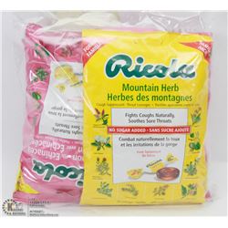 LOT OF RICOLA HONEY LEMON LOZENGES