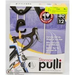 NEW 80LBS STORAGE PULLI SYSTEM - UP TO 12FT