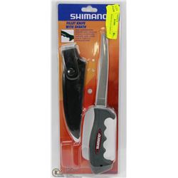 NEW SHIMANO FILLET KNIFE W/ SHEATH