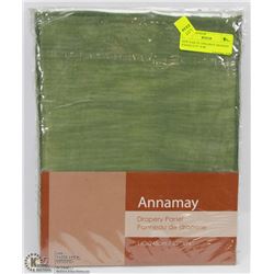 NEW PAIR OF ANNAMAY DRAPERY PANELS 55" X 96"