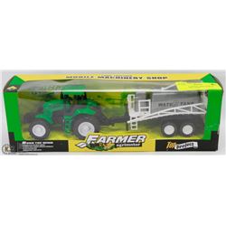 NEW TOY MODEL TRACTOR W/ IRRIGATION TANK