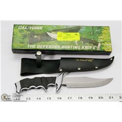 NEW CAL-HAWK DEFENDER HUNTING KNIFE.