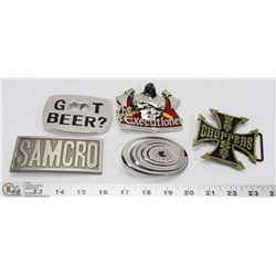 NEW BELT BUCKLES COLLECTION.