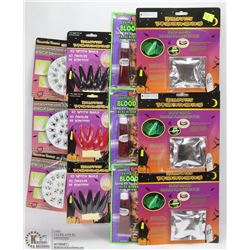 BUNDLE OF ASSORTED HALLOWEEN ACCESSORIES