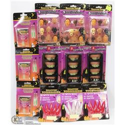 BUNDLE OF ASSORTED HALLOWEEN ACCESSORIES