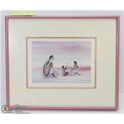 FRAMED COLOR PRINT BY MAXINE NOEL TITLED