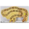 Image 1 : HANDMADE BISON CRIBBAGE BOARDS