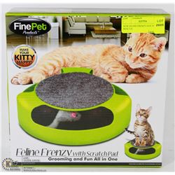 NEW FELINE FRENZY CAT TOY WITH BUILT IN