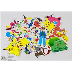 COLLECTION OF 35+ POKÉMON THEME STICKERS