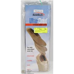 NEW SOLETECH ULTRA CLOUD INSOLES LOT OF 3