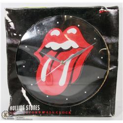 NEW ROLLING STONES WALL CLOCK