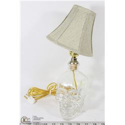 CRYSTAL HEAD VODKA LAMP.