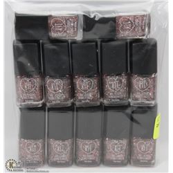 LOT OF 12 KIT NAIL LACQUER (15ML) BOTTLES
