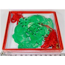 CHINESE JADEITE LUCKY TASSEL