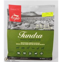 4LB (1.8KG) BAG OF ORIGEN TUNDRA CAT FOOD