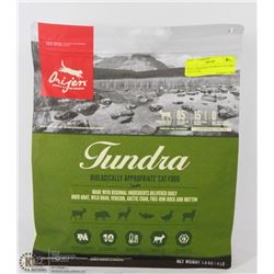 4LB (1.8KG) BAG OF ORIGEN TUNDRA CAT FOOD