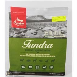4LB (1.8KG) BAG OF ORIGEN TUNDRA CAT FOOD