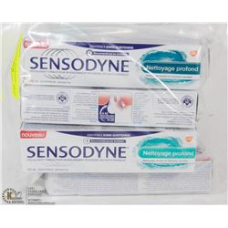 LOT OF SENSODYNE TOOTHPASTE