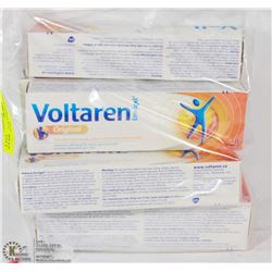 LOT OF VOLTAREN PAIN RELIEF PRODUCTS