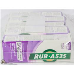 LOT OF RUB A535 PAIN RELIEF PRODUCTS