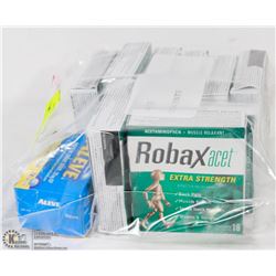 LOT OF ASSORTED PAIN RELIEF PRODUCTS