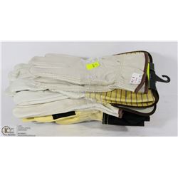 BUNDLE OF ASSORTED WORK GLOVES