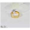 Image 1 : MENS WEDDING STYLE BAND RING SZ 11 JEWELRY