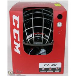 NEW CCM HTFL40C HOCKEY HELMET