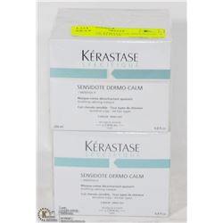 2 BOXES OF KERASTASE SENSIDOTE DERMO-CALM MASK