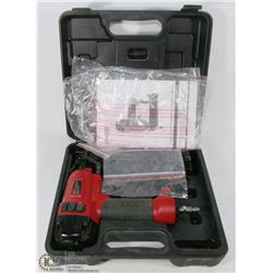 TOOLSHOP 18 GAUGE NARROW CROWN STAPLER WITH CASE.