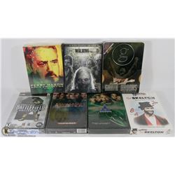 SEALED VARIETY OF DVDS (SETS)