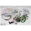 Image 1 : BAG OF ASSORTED FASHION JEWELRY-MOSTLY NECKLACES