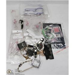 BAG OF ASSORTED FASHION JEWELRY-MOSTLY NECKLACES