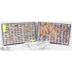TWO DISPLAYS OF ASSORTED FASHION RINGS SOLD WITH