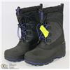 Image 1 : BRAND NEW BLUE  AND BLACK WINTER BOOTS SIZE 6