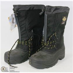 BRAND NEW BLACK LACE UP WORKLOAD WINTER BOOTS
