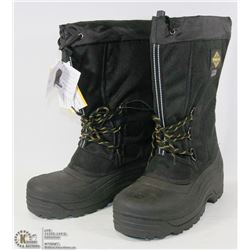 BRAND NEW BLACK LACE UP WORKLOAD WINTER BOOTS