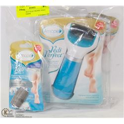 PEDIPERFECT ELECTRONIC FOOT FILE W/GRAINS