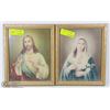 Image 1 : PAIR OF RELIGIOUS PICTURES